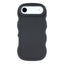 EIDERWOOD iPhone Air Fleksibelt Plastik Wavy Cover - Sort