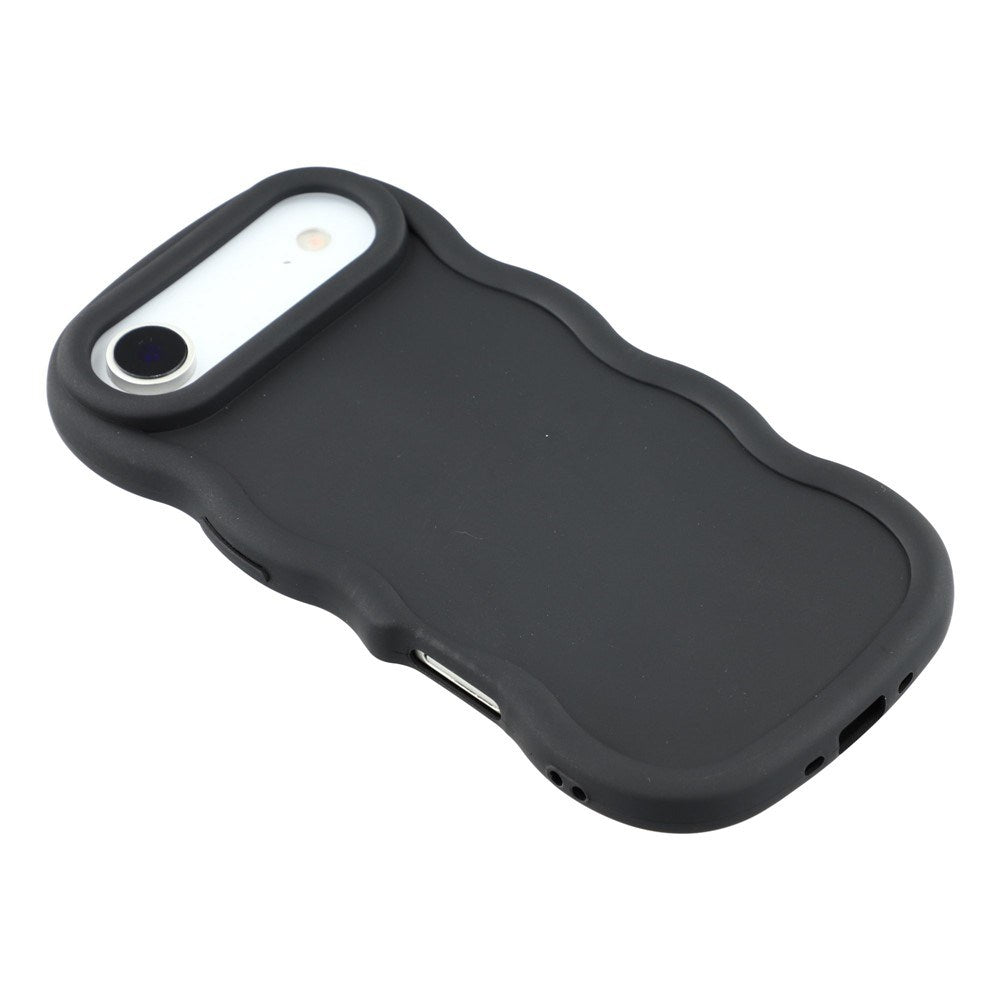 EIDERWOOD iPhone Air Fleksibelt Plastik Wavy Cover - Sort