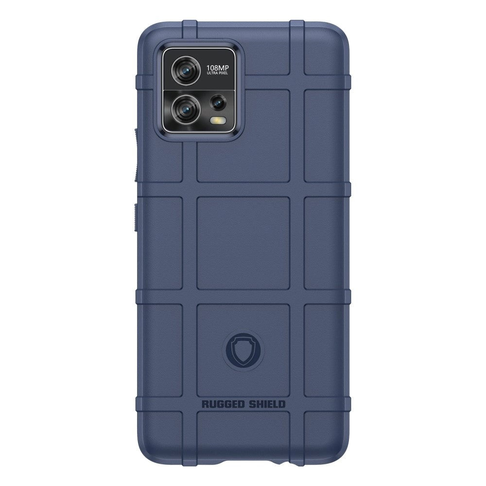 Motorola Moto G72 Rugged Shield Series Håndværker Cover - Blå