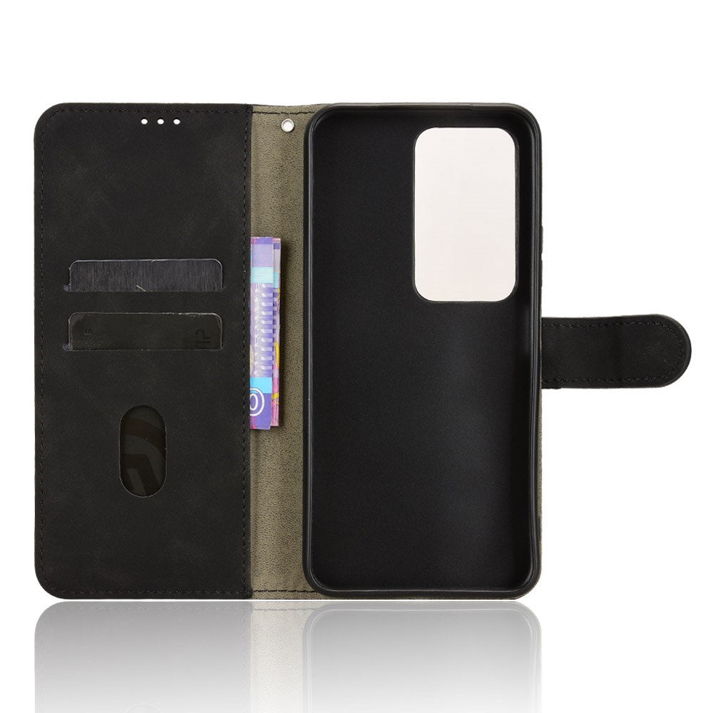 Xiaomi Redmi 15 (5G) EIDERWOOD Kunstlæder Flip Cover m. Kortholder - Sort