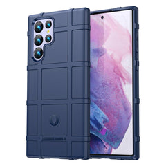 Samsung Galaxy S23 Ultra Rugged Shield Series Håndværker Cover - Blå