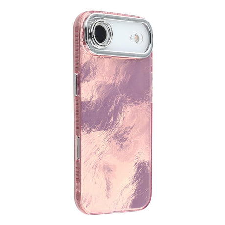 EIDERWOOD iPhone Air Hybrid Plastik Cover m. Indbygget Kameralinsebeskyttelse - Folie Mønster / Lyserød