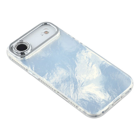 EIDERWOOD iPhone Air Hybrid Plastik Cover m. Indbygget Kameralinsebeskyttelse - Folie Mønster / Sølv