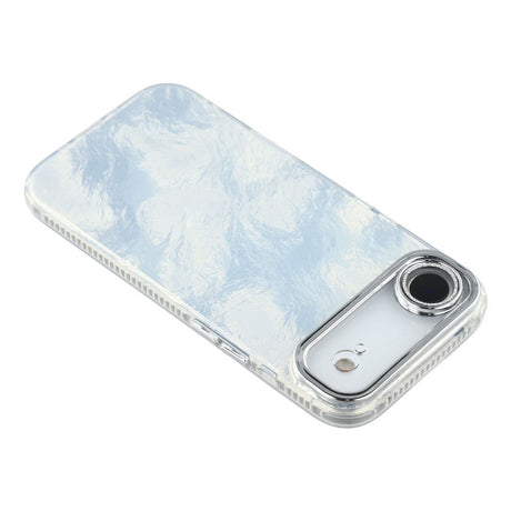 EIDERWOOD iPhone Air Hybrid Plastik Cover m. Indbygget Kameralinsebeskyttelse - Folie Mønster / Sølv