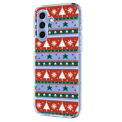 EIDERWOOD Samsung Galaxy A56 (5G) Fleksibelt Plastik Julecover m. Motiv - Gennemsigtig / Mønster