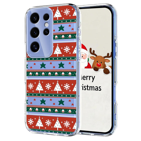 EIDERWOOD Samsung Galaxy S25 Ultra Fleksibelt Plastik Julecover m. Motiv - Gennemsigtig / Mønster