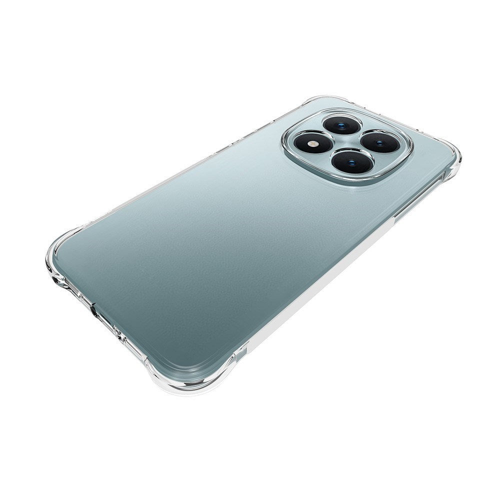 Xiaomi Redmi Note 15 Pro+ (Plus) / Poco M8 Pro (5G) EIDERWOOD Fleksibelt Plast Cover m. Forstærkede Hjørner - Gennemsigtig