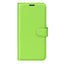 Realme 15 EIDERWOOD Kunstlæder Flipcover m. Kortholder & Ståfunktion - Grøn