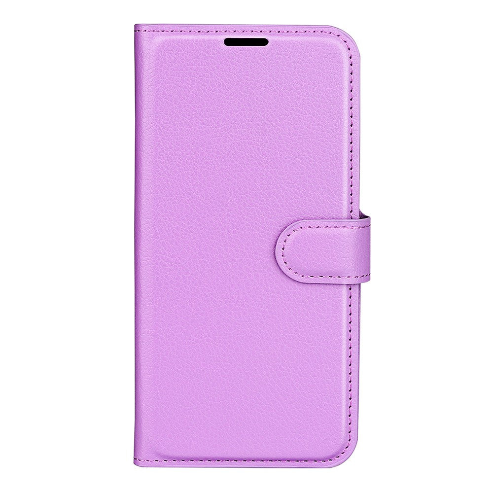 Realme 15 EIDERWOOD Kunstlæder Flipcover m. Kortholder & Ståfunktion - Lilla