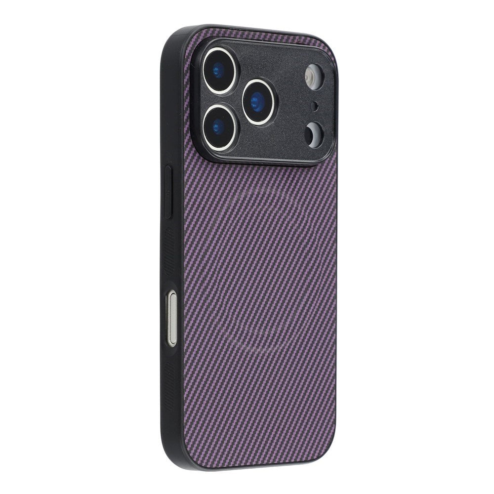 iPhone 18 Pro / 17 Pro EIDERWOOD Hybrid Carbon Cover - MagSafe Kompatibel - Lilla