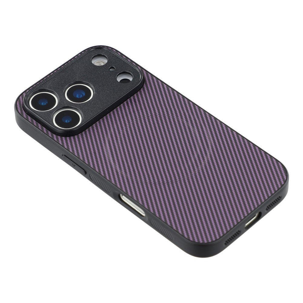 iPhone 18 Pro / 17 Pro EIDERWOOD Hybrid Carbon Cover - MagSafe Kompatibel - Lilla