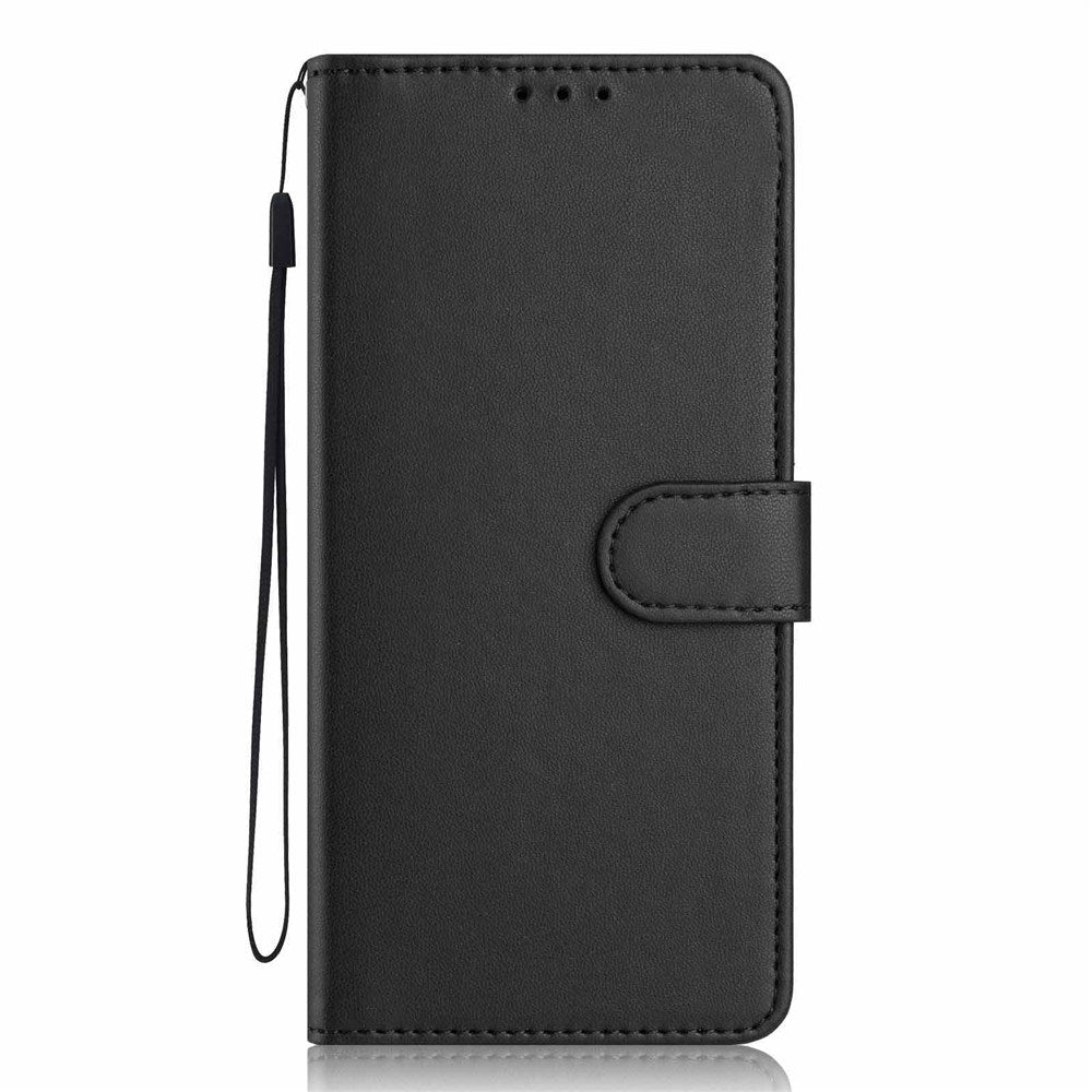 Motorola Moto G86 Power EIDERWOOD Kunstlæder Cover m. Strop & Kortholder - Sort