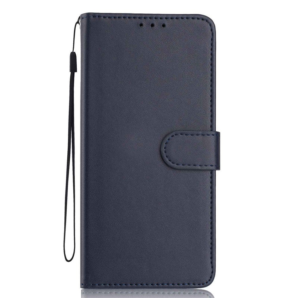 Motorola Moto G86 Power EIDERWOOD Kunstlæder Cover m. Strop & Kortholder - Blå