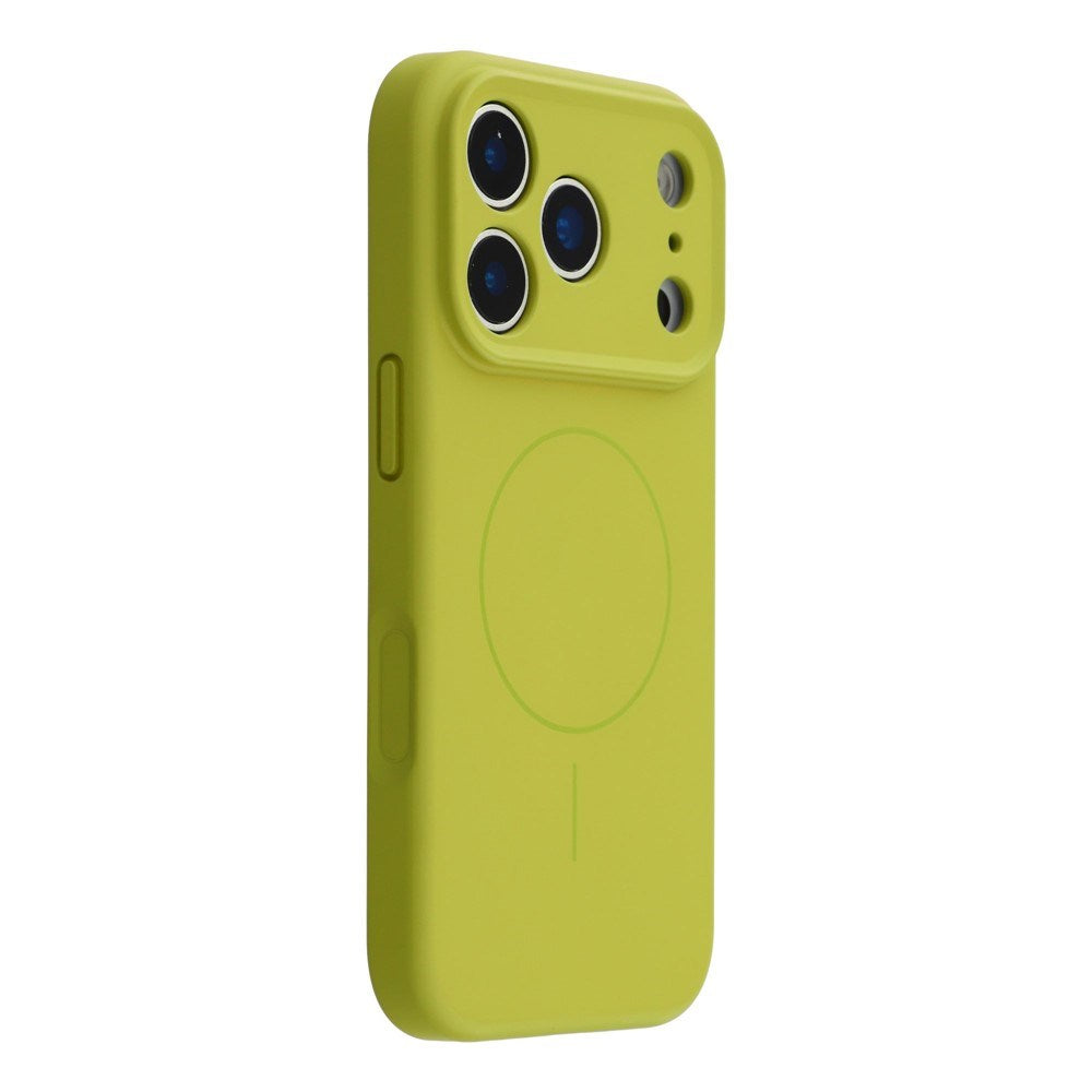EIDERWOOD iPhone 17 Pro Max Fleksibelt Plastik Cover m. Foret Inderside - MagSafe Kompatibel - Grøn