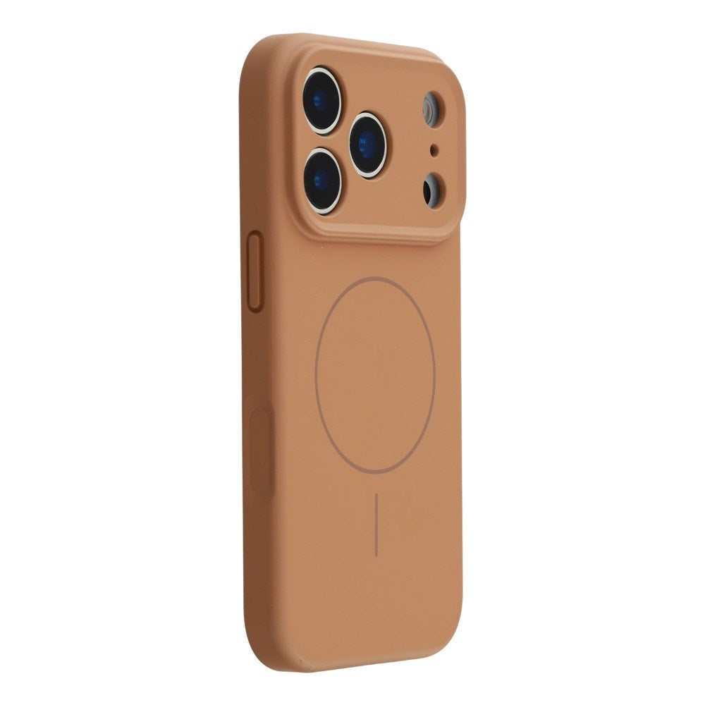 EIDERWOOD iPhone 17 Pro Max Fleksibelt Plastik Cover m. Foret Inderside - MagSafe Kompatibel - Brun