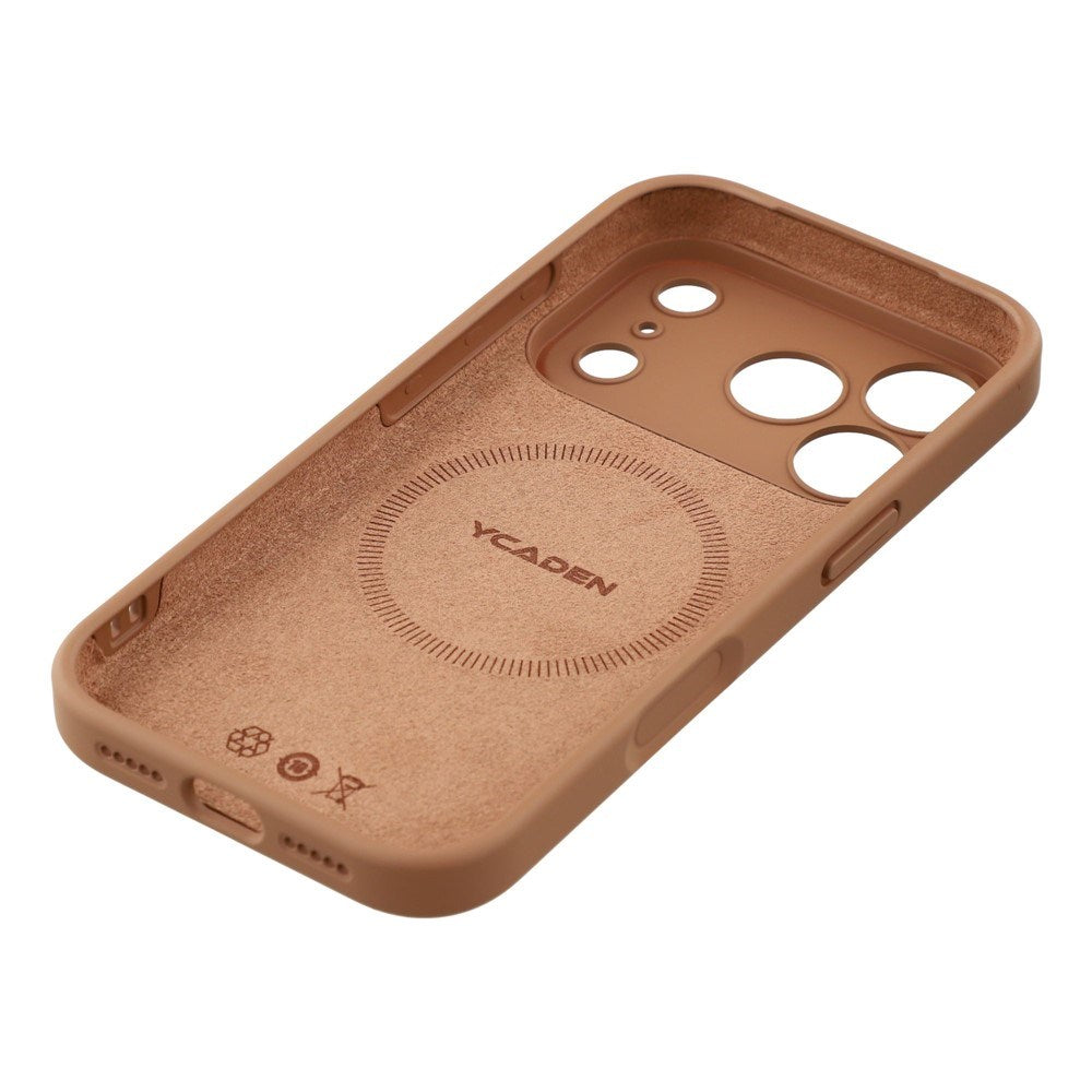 EIDERWOOD iPhone 17 Pro Max Fleksibelt Plastik Cover m. Foret Inderside - MagSafe Kompatibel - Brun