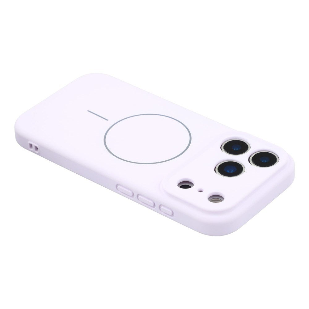 EIDERWOOD iPhone 17 Pro Max Fleksibelt Plastik Cover m. Foret Inderside - MagSafe Kompatibel - Lys Lilla