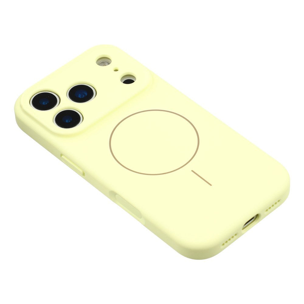 EIDERWOOD iPhone 17 Pro Max Fleksibelt Plastik Cover m. Foret Inderside - MagSafe Kompatibel - Gul