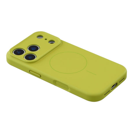 EIDERWOOD iPhone 17 Pro Fleksibelt Plastik Cover m. Foret Inderside - MagSafe Kompatibel - Grøn