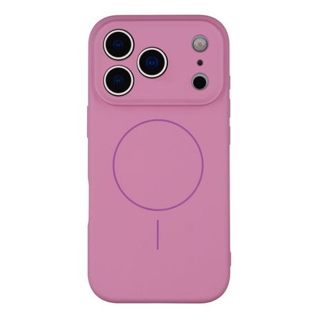 EIDERWOOD iPhone 17 Pro Fleksibelt Plastik Cover m. Foret Inderside - MagSafe Kompatibel - Lilla