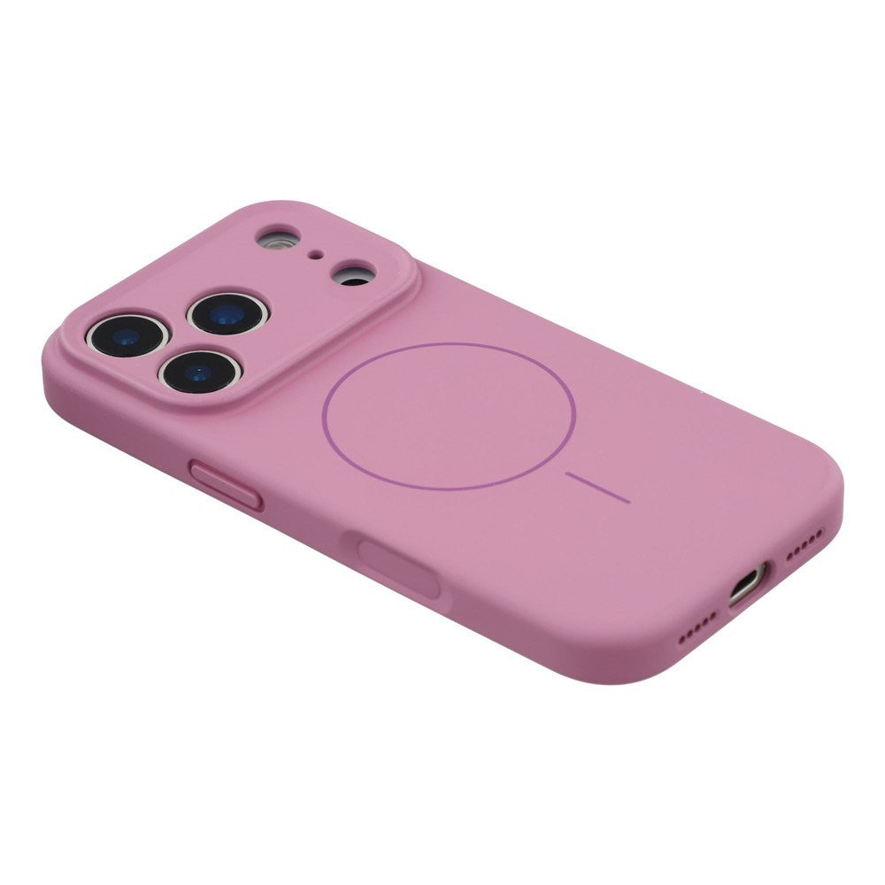 EIDERWOOD iPhone 17 Pro Fleksibelt Plastik Cover m. Foret Inderside - MagSafe Kompatibel - Lilla