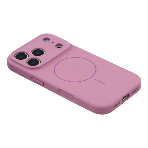 EIDERWOOD iPhone 17 Pro Fleksibelt Plastik Cover m. Foret Inderside - MagSafe Kompatibel - Lilla