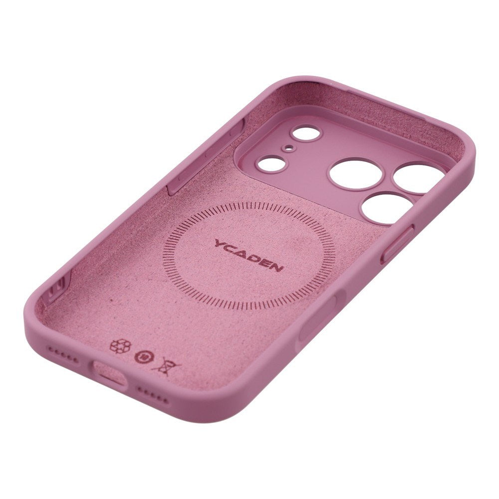 EIDERWOOD iPhone 17 Pro Fleksibelt Plastik Cover m. Foret Inderside - MagSafe Kompatibel - Lilla