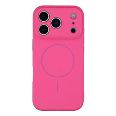 EIDERWOOD iPhone 17 Pro Fleksibelt Plastik Cover m. Foret Inderside - MagSafe Kompatibel - Pink