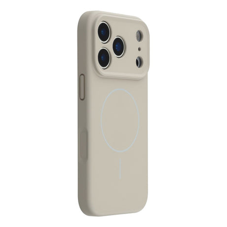 EIDERWOOD iPhone 17 Pro Fleksibelt Plastik Cover m. Foret Inderside - MagSafe Kompatibel - Grå