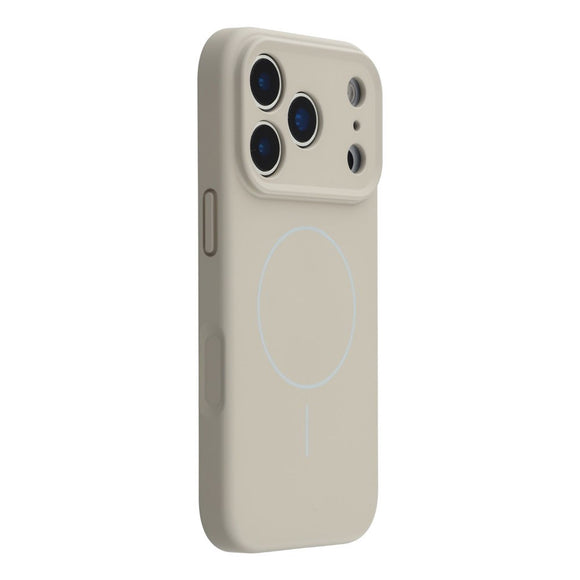 EIDERWOOD iPhone 17 Pro Fleksibelt Plastik Cover m. Foret Inderside - MagSafe Kompatibel - Grå
