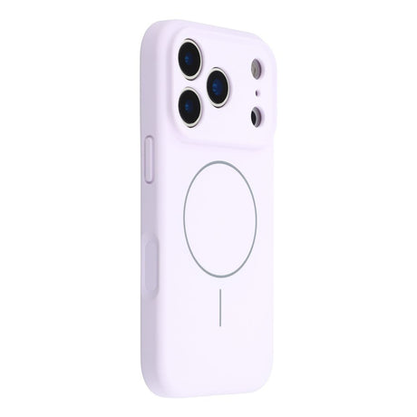 EIDERWOOD iPhone 17 Pro Fleksibelt Plastik Cover m. Foret Inderside - MagSafe Kompatibel - Lys Lilla