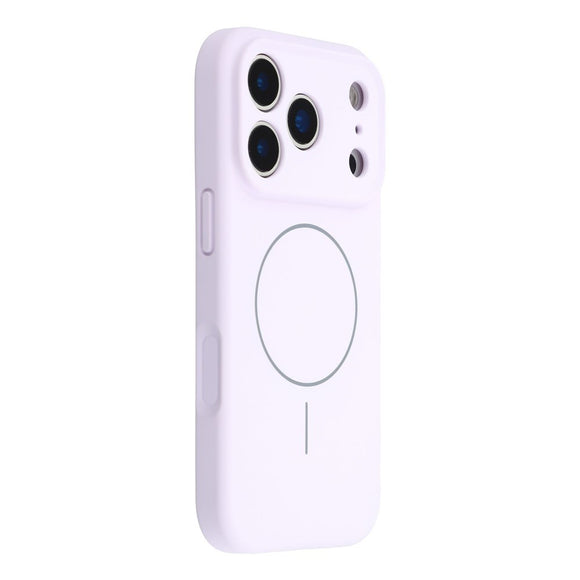 EIDERWOOD iPhone 17 Pro Fleksibelt Plastik Cover m. Foret Inderside - MagSafe Kompatibel - Lys Lilla