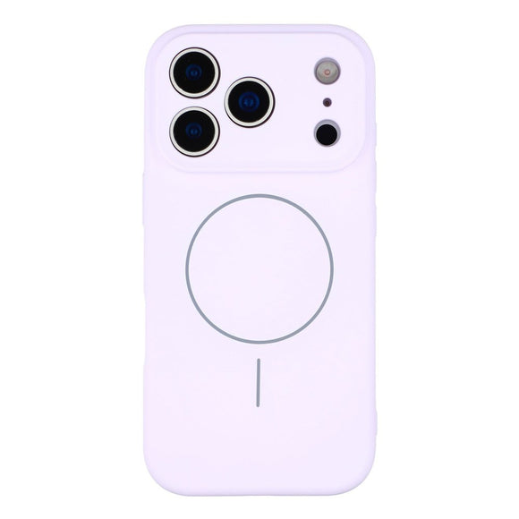 EIDERWOOD iPhone 17 Pro Fleksibelt Plastik Cover m. Foret Inderside - MagSafe Kompatibel - Lys Lilla
