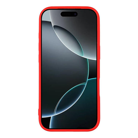 EIDERWOOD iPhone 17 Pro Fleksibelt Plastik Cover m. Foret Inderside - MagSafe Kompatibel - Rød