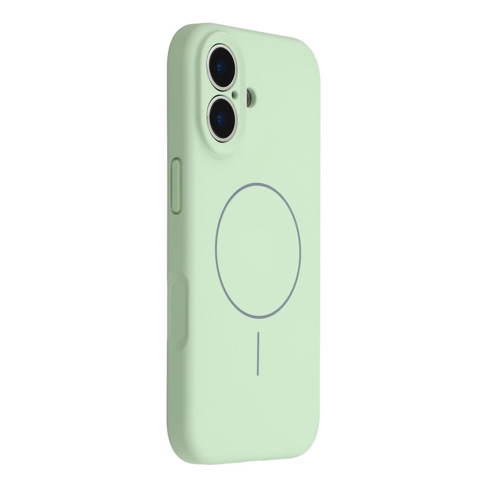EIDERWOOD iPhone 17 Fleksibelt Plastik Cover m. Foret Inderside - MagSafe Kompatibel - Mintgrøn
