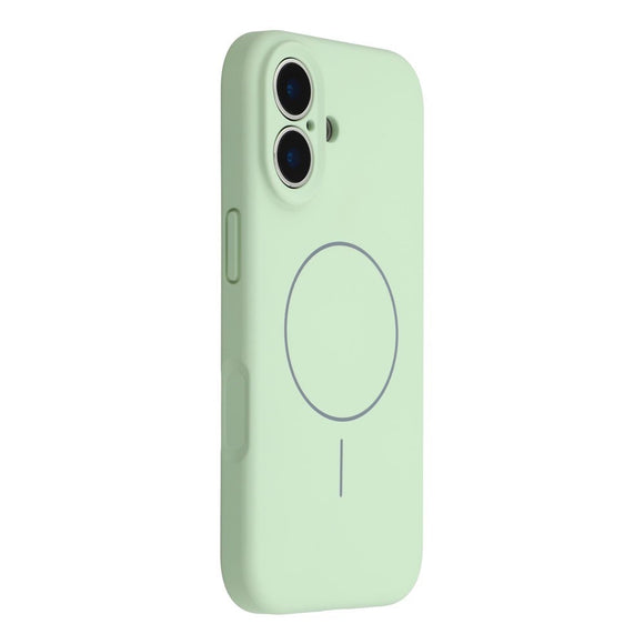 EIDERWOOD iPhone 17 Fleksibelt Plastik Cover m. Foret Inderside - MagSafe Kompatibel - Mintgrøn