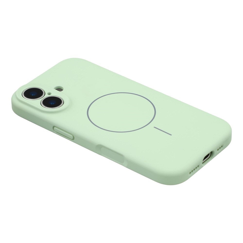 EIDERWOOD iPhone 17 Fleksibelt Plastik Cover m. Foret Inderside - MagSafe Kompatibel - Mintgrøn
