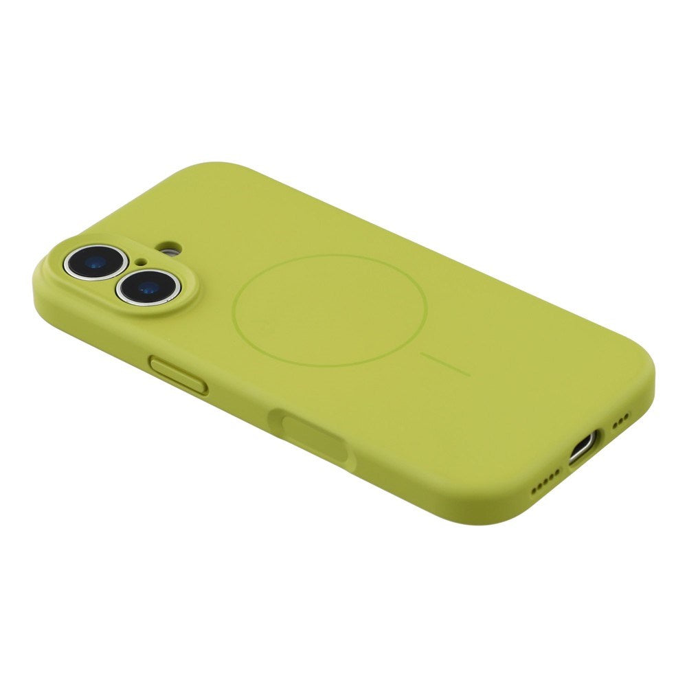 EIDERWOOD iPhone 17 Fleksibelt Plastik Cover m. Foret Inderside - MagSafe Kompatibel - Grøn