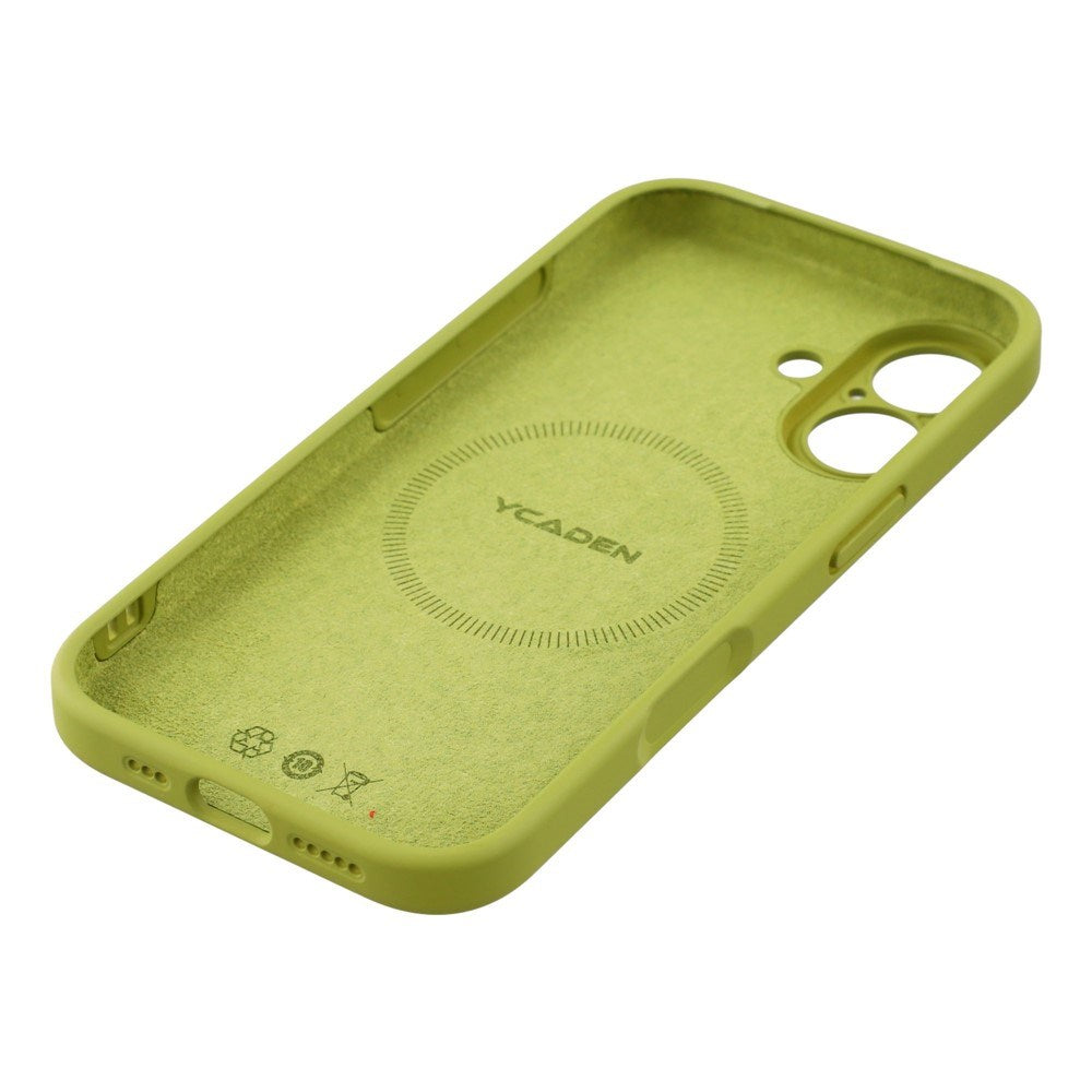 EIDERWOOD iPhone 17 Fleksibelt Plastik Cover m. Foret Inderside - MagSafe Kompatibel - Grøn