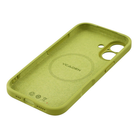 EIDERWOOD iPhone 17 Fleksibelt Plastik Cover m. Foret Inderside - MagSafe Kompatibel - Grøn