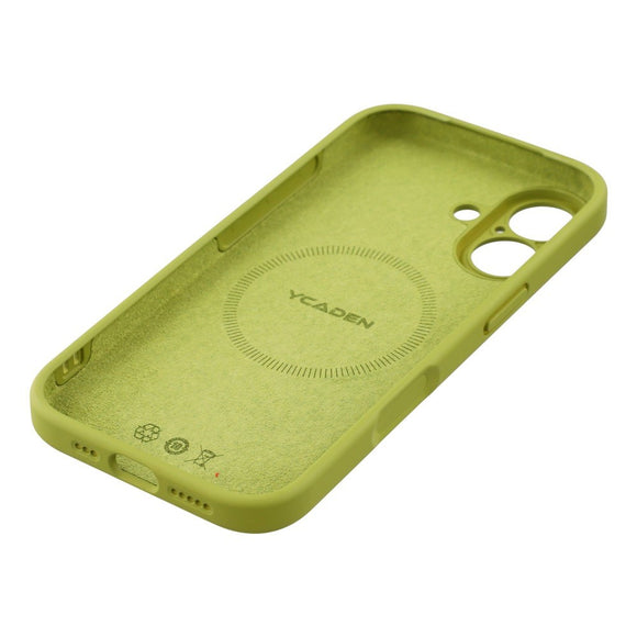 EIDERWOOD iPhone 17 Fleksibelt Plastik Cover m. Foret Inderside - MagSafe Kompatibel - Grøn
