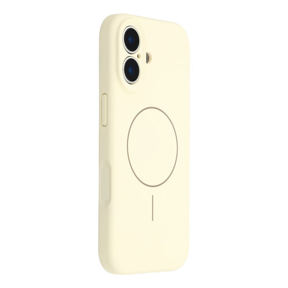 EIDERWOOD iPhone 17 Fleksibelt Plastik Cover m. Foret Inderside - MagSafe Kompatibel - Hvid