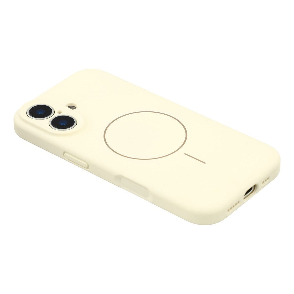 EIDERWOOD iPhone 17 Fleksibelt Plastik Cover m. Foret Inderside - MagSafe Kompatibel - Hvid