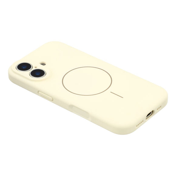 EIDERWOOD iPhone 17 Fleksibelt Plastik Cover m. Foret Inderside - MagSafe Kompatibel - Hvid