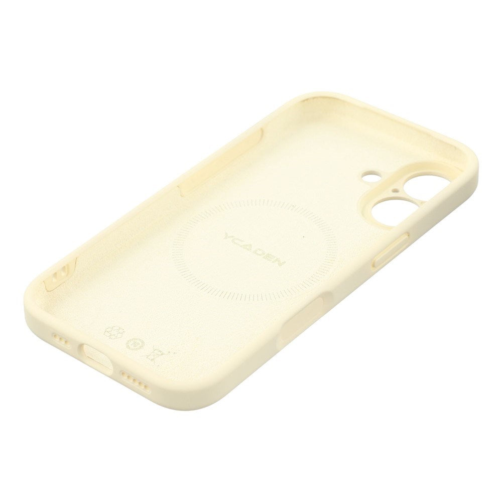 EIDERWOOD iPhone 17 Fleksibelt Plastik Cover m. Foret Inderside - MagSafe Kompatibel - Hvid