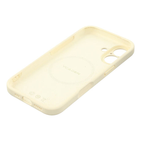 EIDERWOOD iPhone 17 Fleksibelt Plastik Cover m. Foret Inderside - MagSafe Kompatibel - Hvid