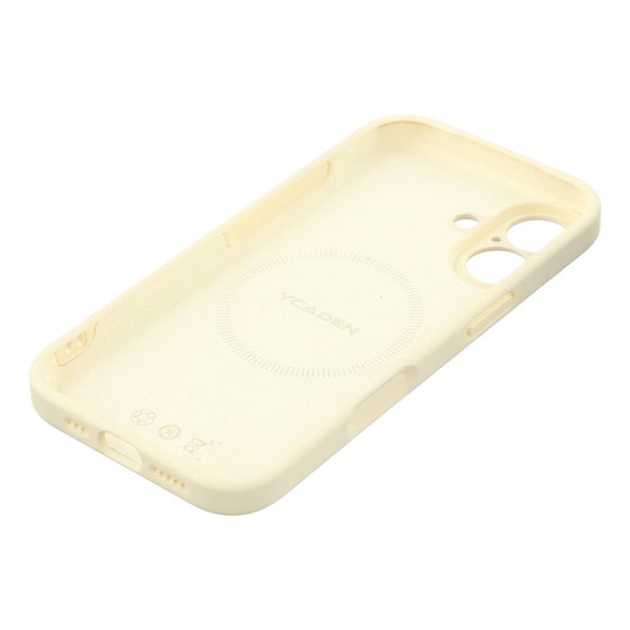 EIDERWOOD iPhone 17 Fleksibelt Plastik Cover m. Foret Inderside - MagSafe Kompatibel - Hvid