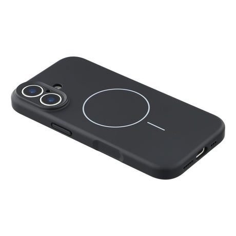 EIDERWOOD iPhone 17 Fleksibelt Plastik Cover m. Foret Inderside - MagSafe Kompatibel - Sort