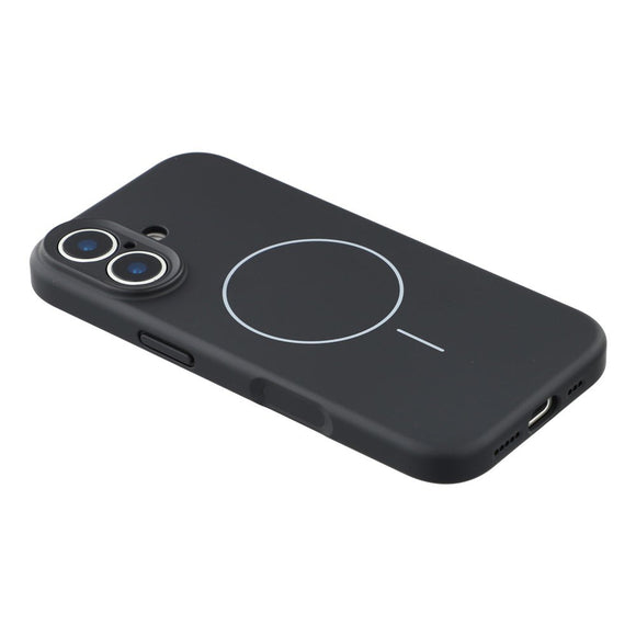 EIDERWOOD iPhone 17 Fleksibelt Plastik Cover m. Foret Inderside - MagSafe Kompatibel - Sort