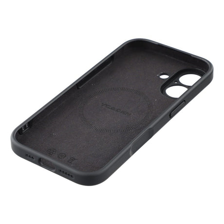 EIDERWOOD iPhone 17 Fleksibelt Plastik Cover m. Foret Inderside - MagSafe Kompatibel - Sort